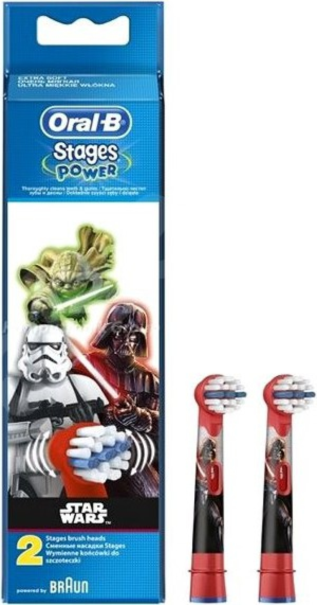 Накрайник ел. четка Oral B EB 10-2 StarWars 2 бр